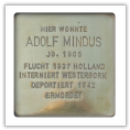 Stolperstein Adolf Mindus