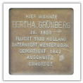 Stolperstein Bertha Grünberg