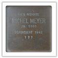 Stolperstein Michel Meyer